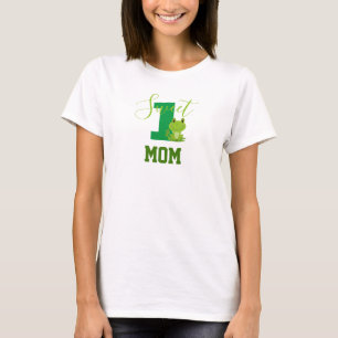 T-shirt Grenouille 1er anniversaire famille mère de la fêt