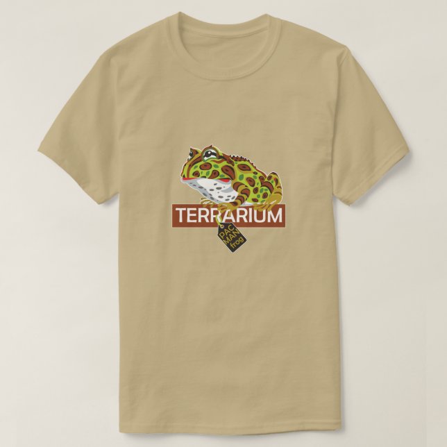 T-shirt grenouille à cornes (Design devant)