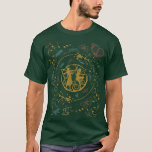 T-shirt Grenouille à grains de papillon Fairycore esthétiq