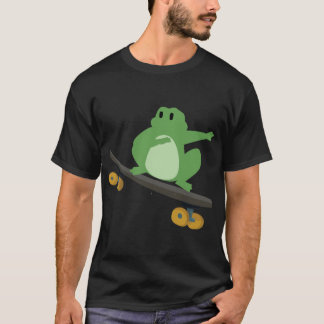 T-shirt Grenouille à skateboard (7)