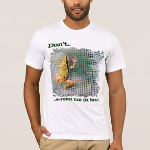 T-shirt Grenouille arborescente à l'écran - photo de fer