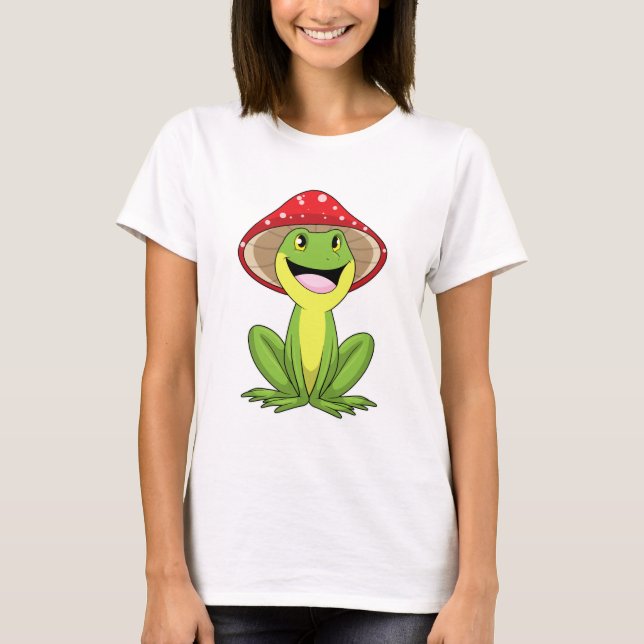 T-shirt Grenouille au champignon (Devant)
