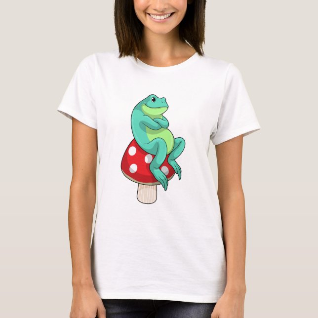 T-shirt Grenouille au champignon (Devant)