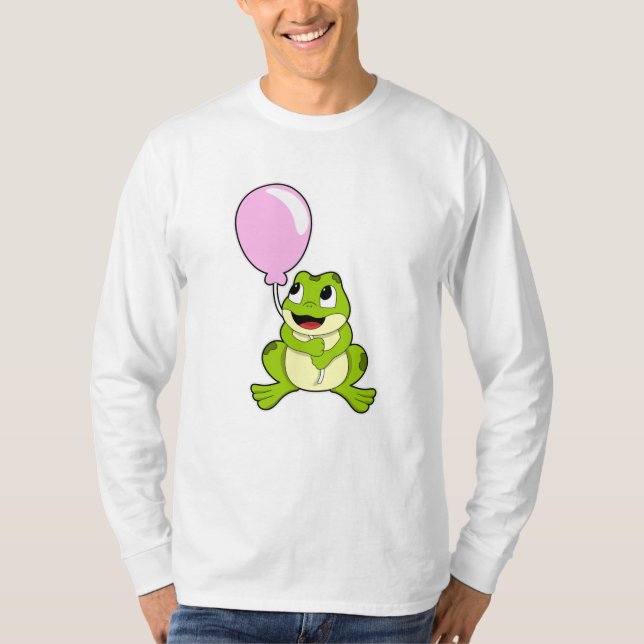 T-shirt Grenouille avec ballon (Devant)