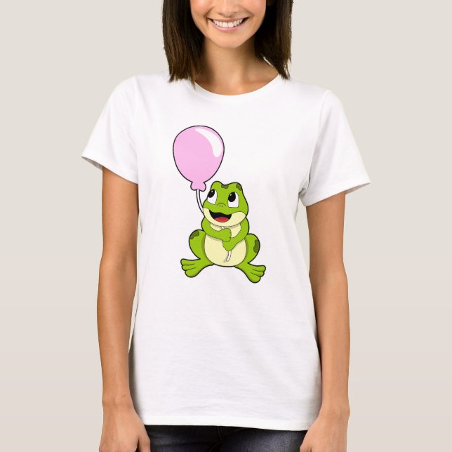 T-shirt Grenouille avec ballon (Devant)