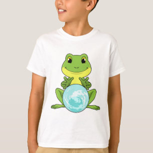 T-shirt Grenouille avec boule de cristal