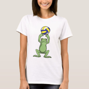 T-shirt Grenouille avec volleyball