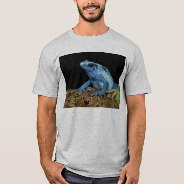 T-shirt Grenouille bleue de dard (azureus de Dendrobates) (Devant)