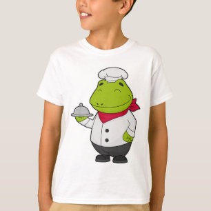 T-shirt Grenouille comme cuire avec Plateau