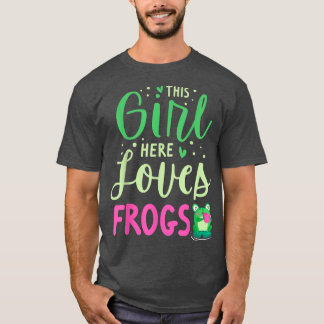 T-shirt Grenouille crapaud Conte de fée Amphibiens