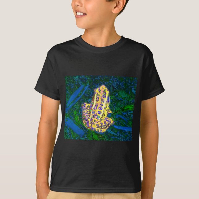 T-shirt Grenouille dans l'herbe (Devant)