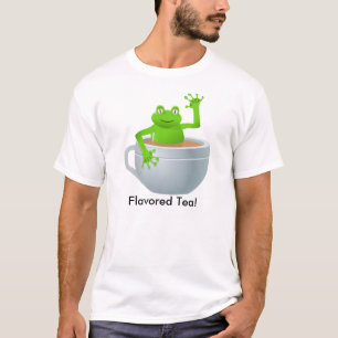 T-shirt Grenouille dans un thé