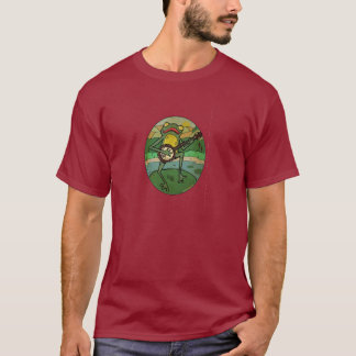 T-shirt Grenouille de banjo de protection de lis