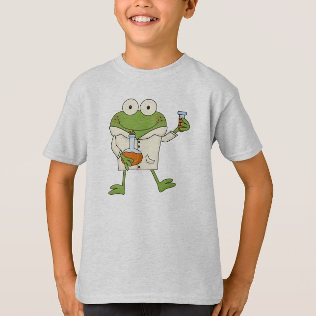 T-shirt Grenouille de laboratoire (Devant)