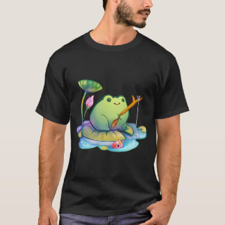 T-shirt Grenouille de pêche