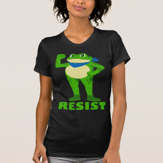 T-shirt Grenouille de Résistance Tenant Bon