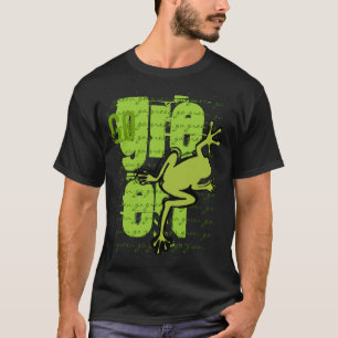 T-shirt grenouille devenez écolo