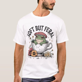 T-shirt Grenouille douce mais férale re
