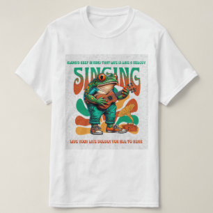 T-shirt Grenouille drôle