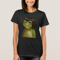Grenouille drôle Bob coupe de cheveux Mème Grenoui