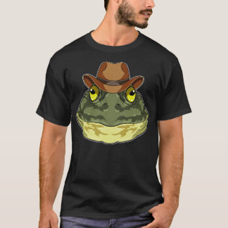 T-shirt Grenouille en cowboy avec Casquette