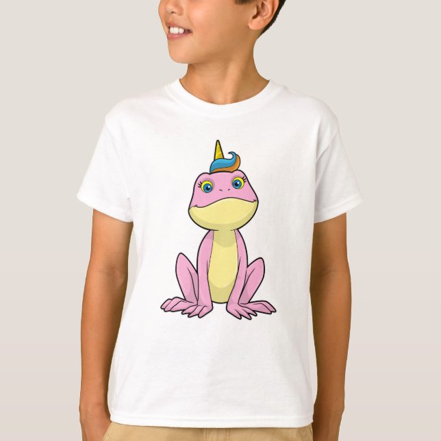 T-shirt Grenouille en licorne (Devant)