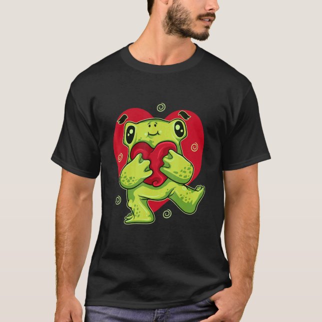 T-shirt Grenouille Enfants Grenouilles Étang Lac Quack (Devant)