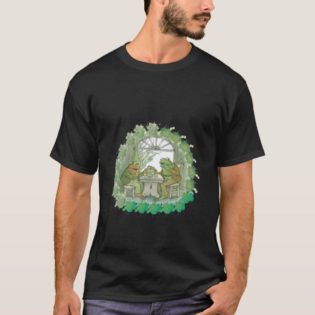 T-shirt Grenouille et crapaud sur la table (Devant)
