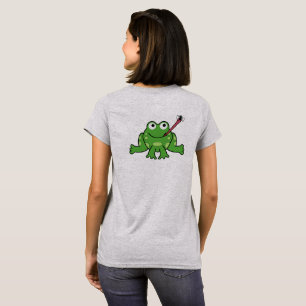 T-shirt Grenouille et mouche
