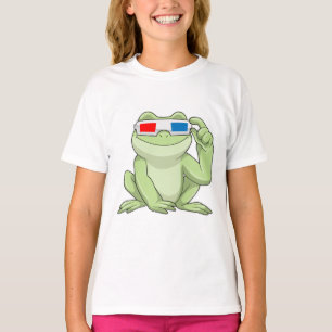 T-shirt Grenouille Glasses