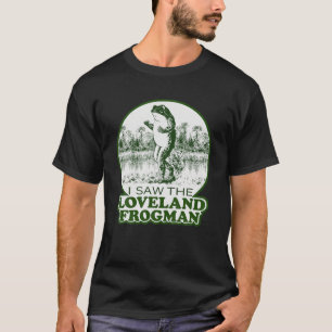T-shirt Grenouille J'Ai Vu Le Frogman Loveland