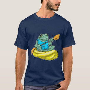 T-shirt Grenouille Kayak Paddle