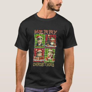 T-shirt Grenouille Léopard Buffalo Plaid Animaux Amoureux 