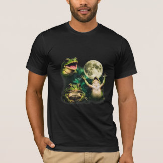 T-shirt Grenouille Lunaire Mystique Surrealiste Vintage