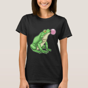 T-shirt Grenouille mâchant du chewing-gum