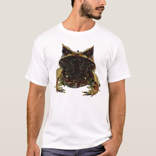 T-shirt Grenouille malaisienne de feuille (Devant)