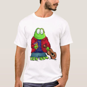 T-shirt Grenouille Michael d'étudiant universitaire