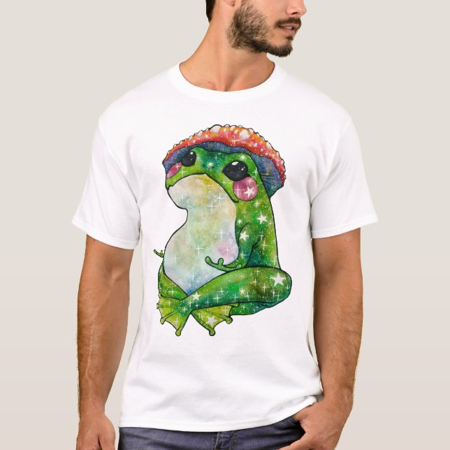T-shirt Grenouille nommée Clover (Devant)