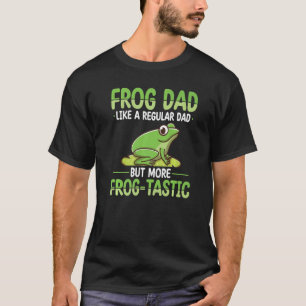 T-shirt Grenouille Papa Chasse Design Toad Gigger Grenouil