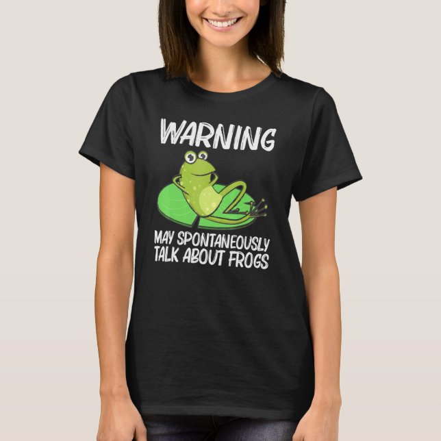 T-shirt Grenouille Pour Hommes Femme Mignonne Tadpole Taur (Devant)