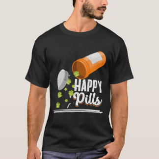 T-shirt Grenouille propriétaire de pilules heureuses