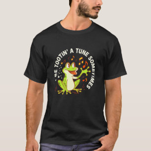 T-shirt Grenouille qui péte Je fais péter un air musical D