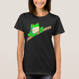 T-shirt Grenouille sur un bûcher
