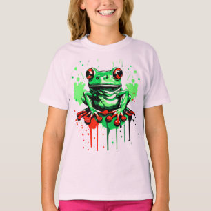 T-shirt Grenouille tropicale - Prince de grenouille Girls
