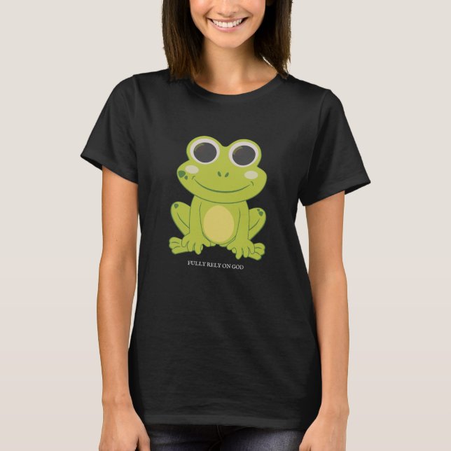 T-shirt grenouille verte (Devant)
