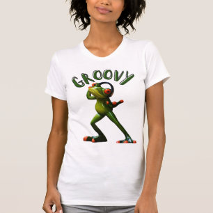 T-shirt Grenouille verte super