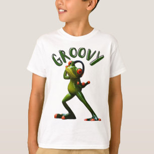 T-shirt Grenouille verte super