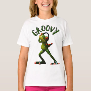 T-shirt Grenouille verte super