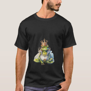 T-shirt Grenouille vintage Grenouille Conte de verdure Gre