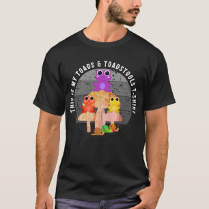 T-shirt Grenouilles Champignons Toadstools